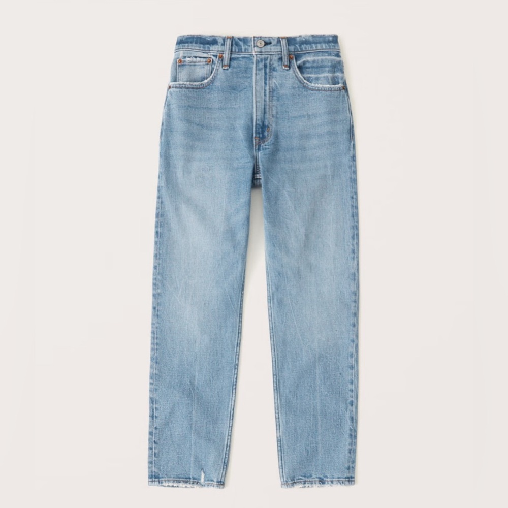 Abercrombie & Fitch High-Rise Mom Jeans - Size 30